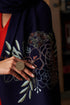 Floral Bouquet | Embroidered Fine Merino Wool Stole