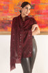 Persian Mirror Frame | Embroidered Pure Cashmere Stole