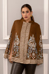 Royal Chevron Cape