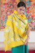 Floraison | Embroidered Wool Silk Stole