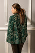 Peony Embroidered Cape