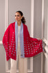 Reversible Twist | Embroidered Wool Silk Stole