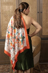 Cafe-De-Paris | Pure Silk Twill Scarf