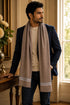 The Prudent | Embroidered Fine Wool Silk Stole