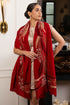 Leafy Affair | Embroidered Wool Silk Stole