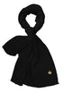 The Crown Herringbone Merino Personalized Scarf