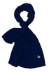 The Crown Herringbone Merino Personalized Scarf