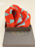 Monte Sole | Pure Silk Pocket Square with a Handmade Rakhi
