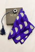 Retro Orbit | Pure Silk Pocket Square with a Handmade Rakhi