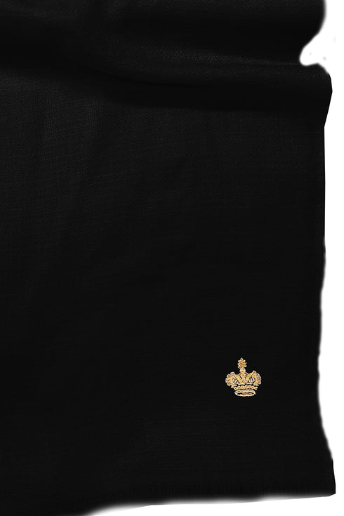 The Crown Diamond Weave Pure Cashmere Shawl