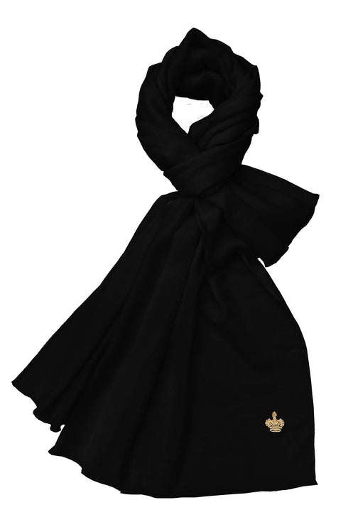 The Crown Diamond Weave Pure Cashmere Shawl