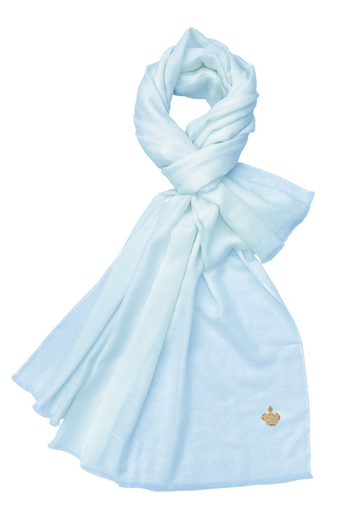 The Crown Diamond Weave Pure Cashmere Shawl