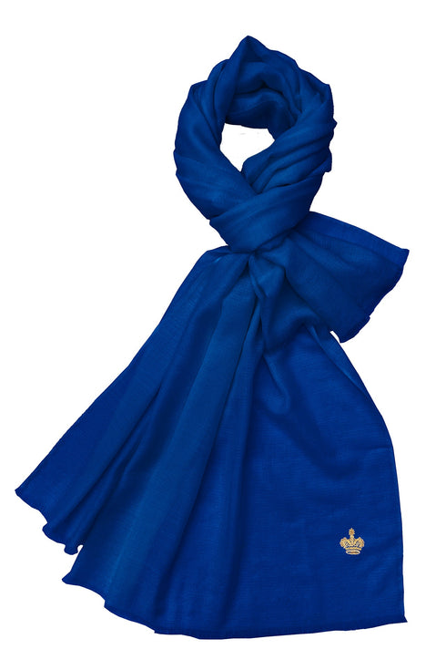 The Crown Diamond Weave Pure Cashmere Shawl