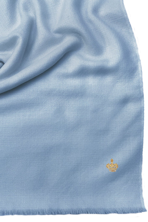 The Crown Diamond Weave Pure Cashmere Shawl