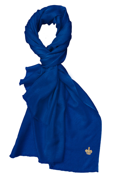 The Crown Diamond Weave Pure Cashmere Shawl