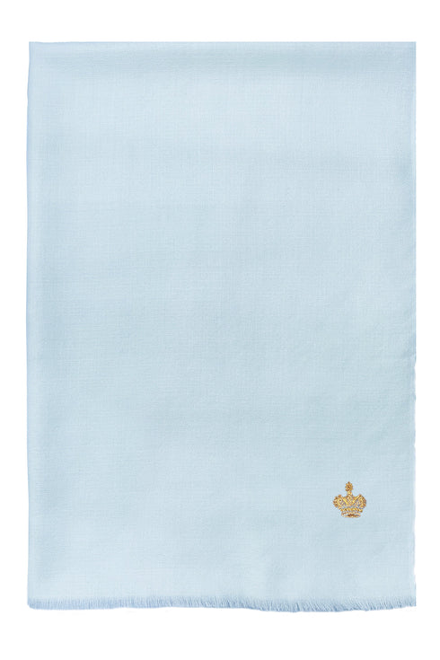 The Crown Diamond Weave Pure Cashmere Shawl
