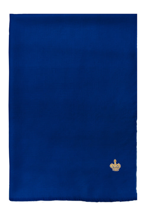 The Crown Diamond Weave Pure Cashmere Shawl