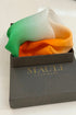 Tiranga Bloom | Pure Silk Pocket Square with a Handmade Rakhi